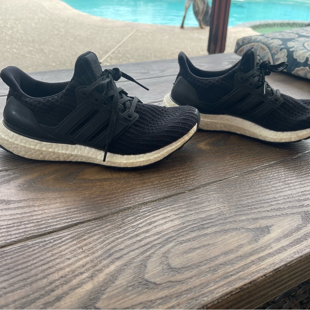 Black adidas ultra boost
